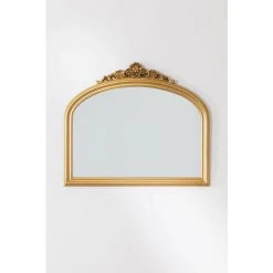 Miroir Mural En Bois (107x90 Cm) Gaia SKLUM Bois De Paulownia - Doré -Miroir Soldes Boutique 68411854 2
