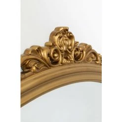 Miroir Mural En Bois (107x90 Cm) Gaia SKLUM Bois De Paulownia - Doré -Miroir Soldes Boutique 68411854 4