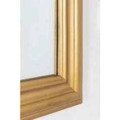 Miroir Mural En Bois (107x90 Cm) Gaia SKLUM Bois De Paulownia - Doré -Miroir Soldes Boutique 68411854 5