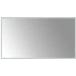 Miroir De Salle De Bain à LED 90x50 Cm VidaXL - Transparent