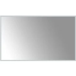 Miroir De Salle De Bain à LED 100x60 Cm VidaXL - Transparent