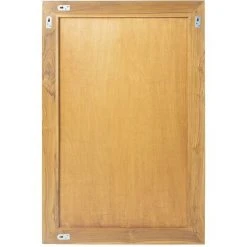 VENTE-UNIQUE.COM Miroir Rectangulaire En Teck Clair - 60 X 90 Cm - AMLAPURA - Naturel Clair -Miroir Soldes Boutique 68750975 3