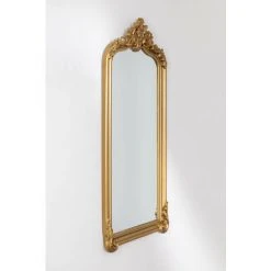 Miroir Mural (92x200 Cm) Nuriel SKLUM Polyuréthane - Doré 9 Miroir Mural (92x200 Cm) Nuriel SKLUM Polyuréthane - Doré -Miroir Soldes Boutique 68838064 3