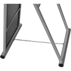 Miroir Autoportant Rectangulaire Pleine Longueur Gris VidaXL -Miroir Soldes Boutique 733162 5